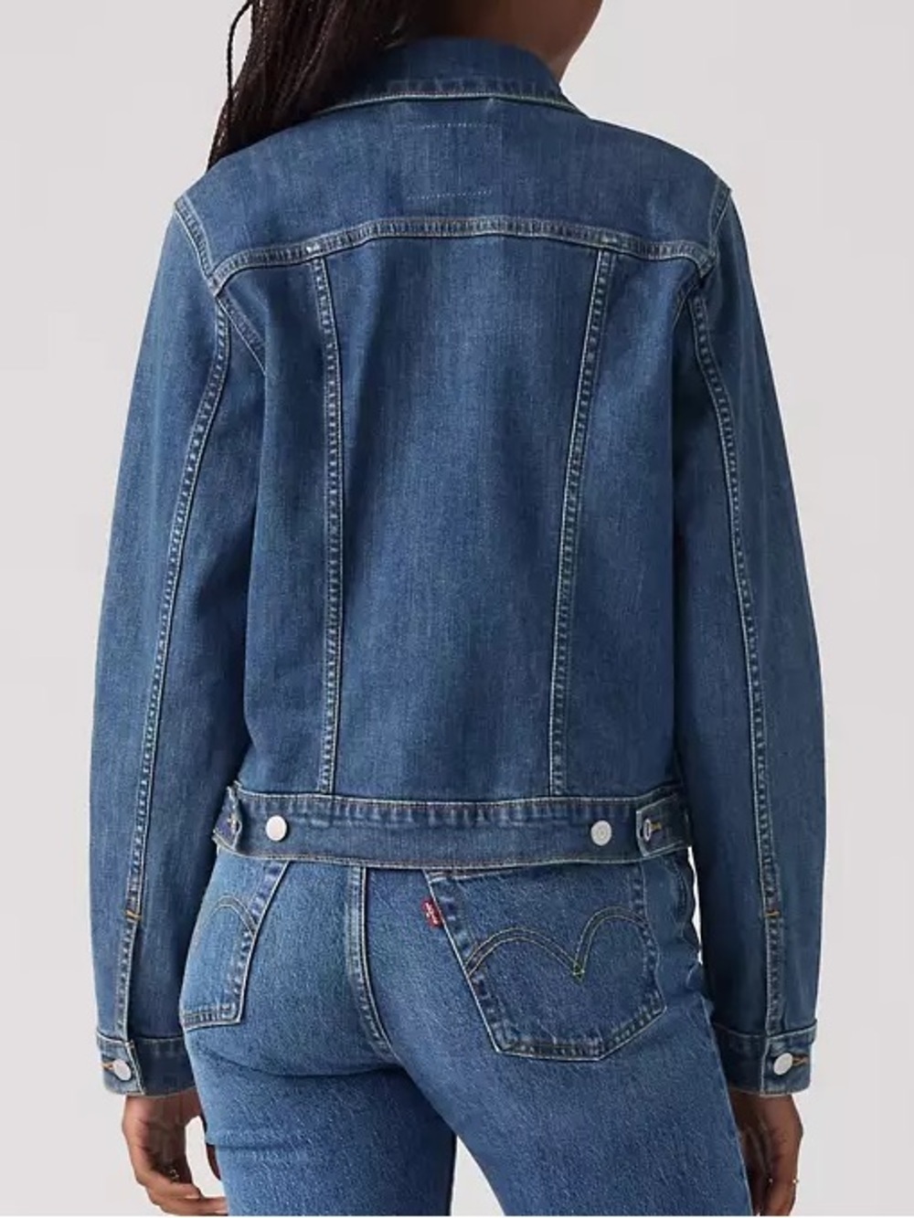 Levi's Original Trucker Jacket Women’s Size Small - Picture 2 of 12